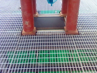 平臺(tái)鋼格柵板 平臺(tái)鋼格柵板